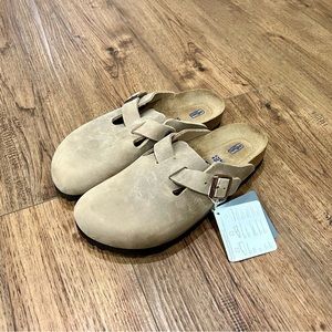 Birkenstock Boston Clogs - Tobacco - Size 39 (Women’s 8, Men’s 6)